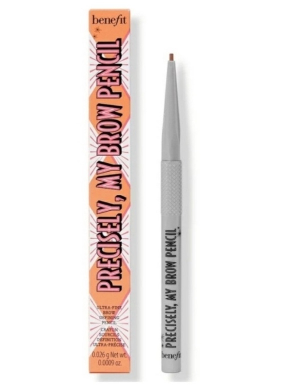 Benefit Precisely My Brow Pencil in shade 4 Warm Deep Brown NEW!Taupe Brown